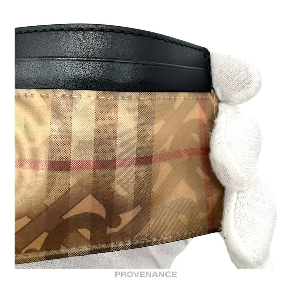 🔴 Burberry Card Wallet - Hologram Lenticular Monogram Check